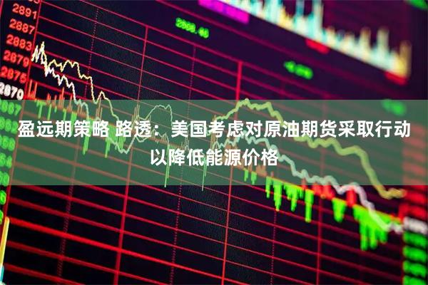 盈远期策略 路透：美国考虑对原油期货采取行动以降低能源价格