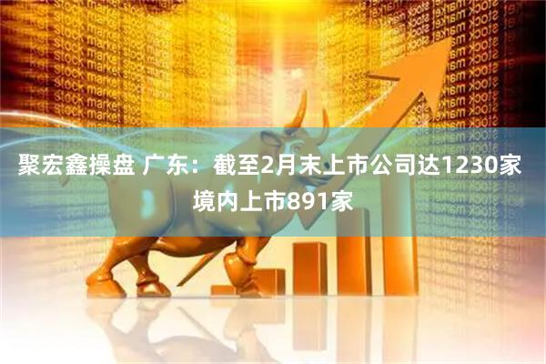 聚宏鑫操盘 广东:截至2月末上市公司达1230家 境内上市891家