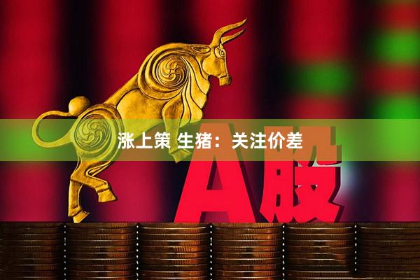 涨上策 生猪：关注价差