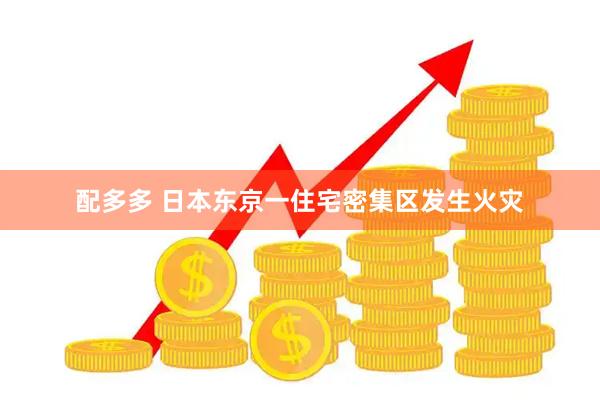 配多多 日本东京一住宅密集区发生火灾