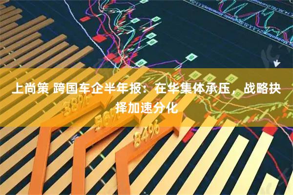 上尚策 跨国车企半年报：在华集体承压，战略抉择加速分化