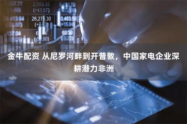 金牛配资 从尼罗河畔到开普敦，中国家电企业深耕潜力非洲